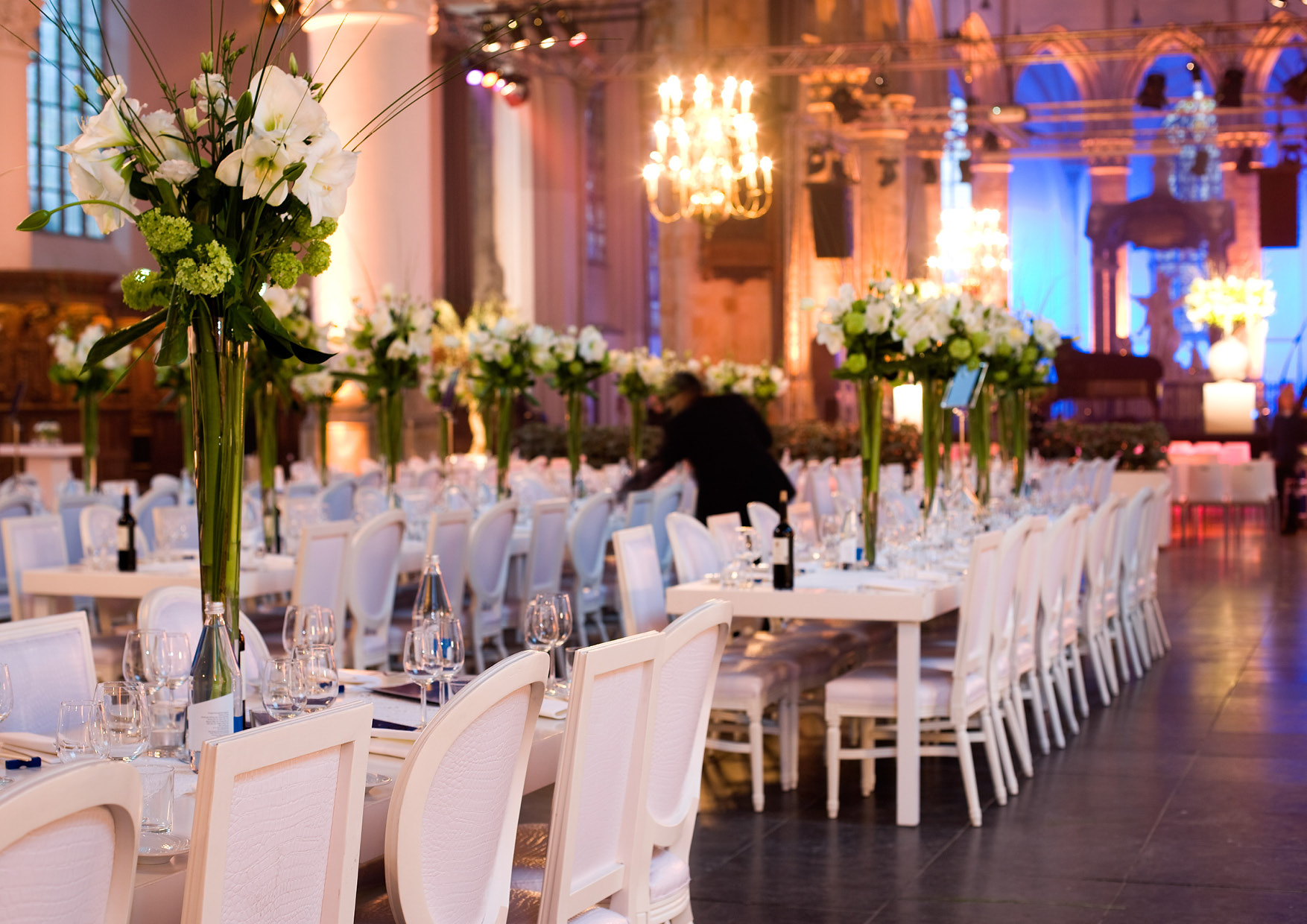Eventstyling für Gala-Veranstaltungen - BasdeBoer-Eventstyling - Mietmöbel, Dekorationen, Blumen